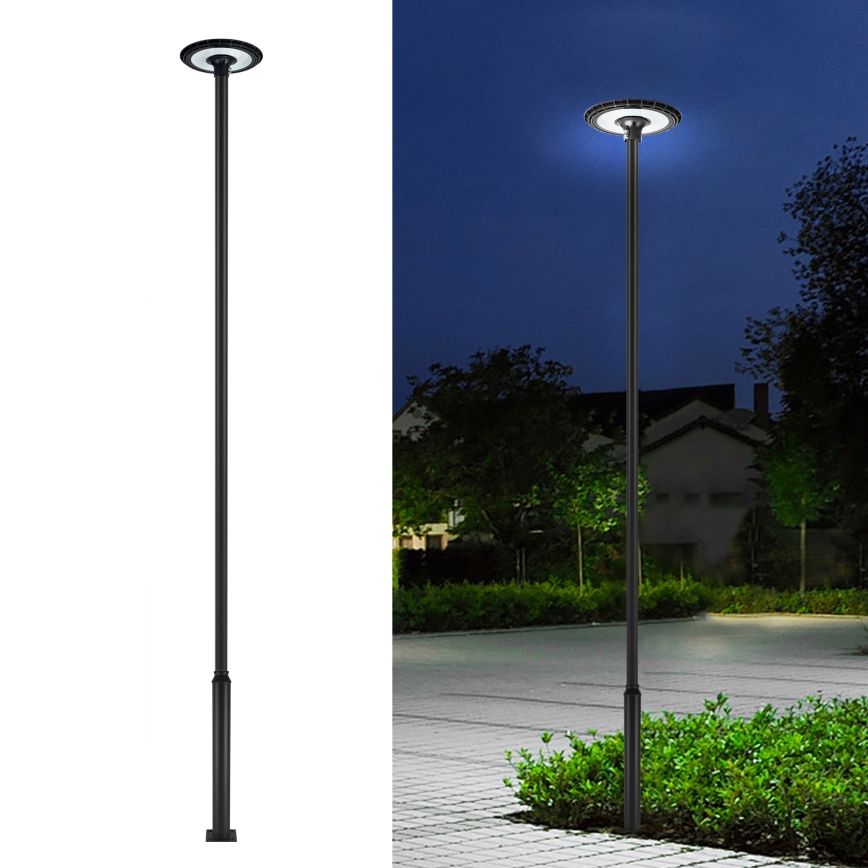Brilagi - LED-Straßenleuchte mit 5 m Mast URBANSPARK LED/120W/230V, schwarz, IP65