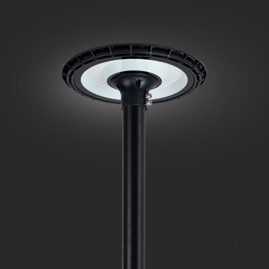 Brilagi - LED-Straßenleuchte mit Mast 3 m URBANSPARK LED/120W/230V schwarz IP65