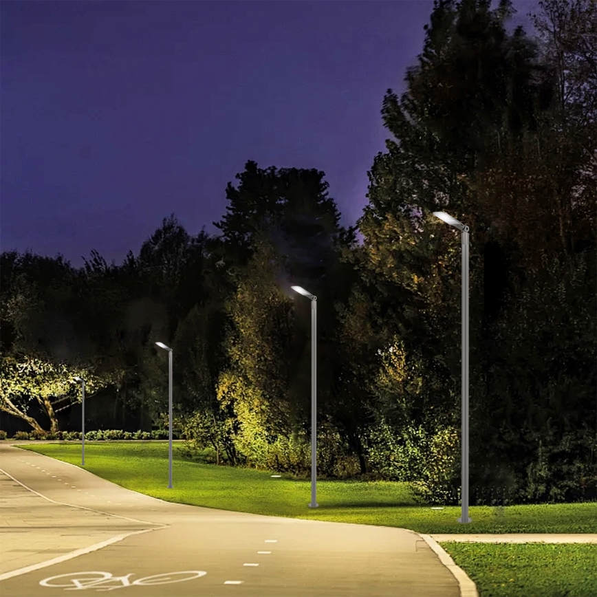 Brilagi - LED-Straßenleuchte URBANLIGHT LED/100W/230V grau IP65