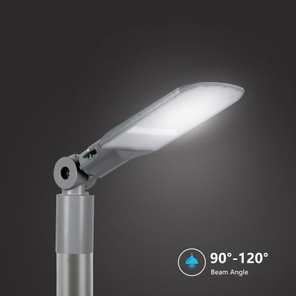 Brilagi - LED-Straßenleuchte URBANLIGHT LED/100W/230V grau IP65