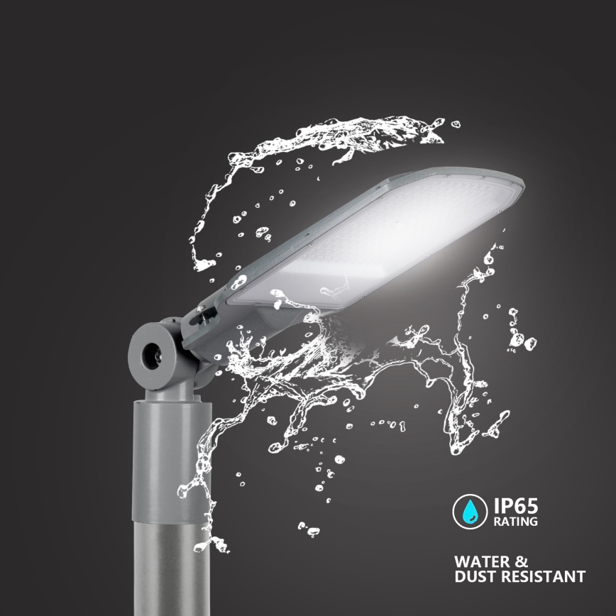 Brilagi - LED-Straßenleuchte URBANLIGHT LED/100W/230V grau IP65