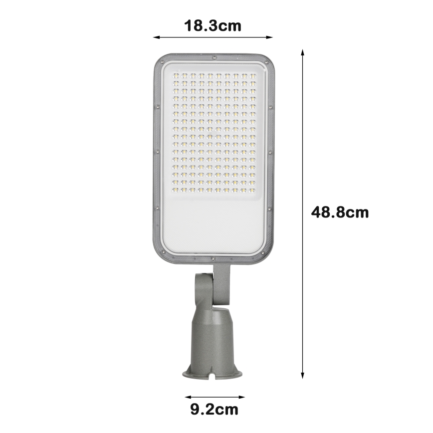 Brilagi - LED-Straßenleuchte URBANLIGHT LED/100W/230V grau IP65