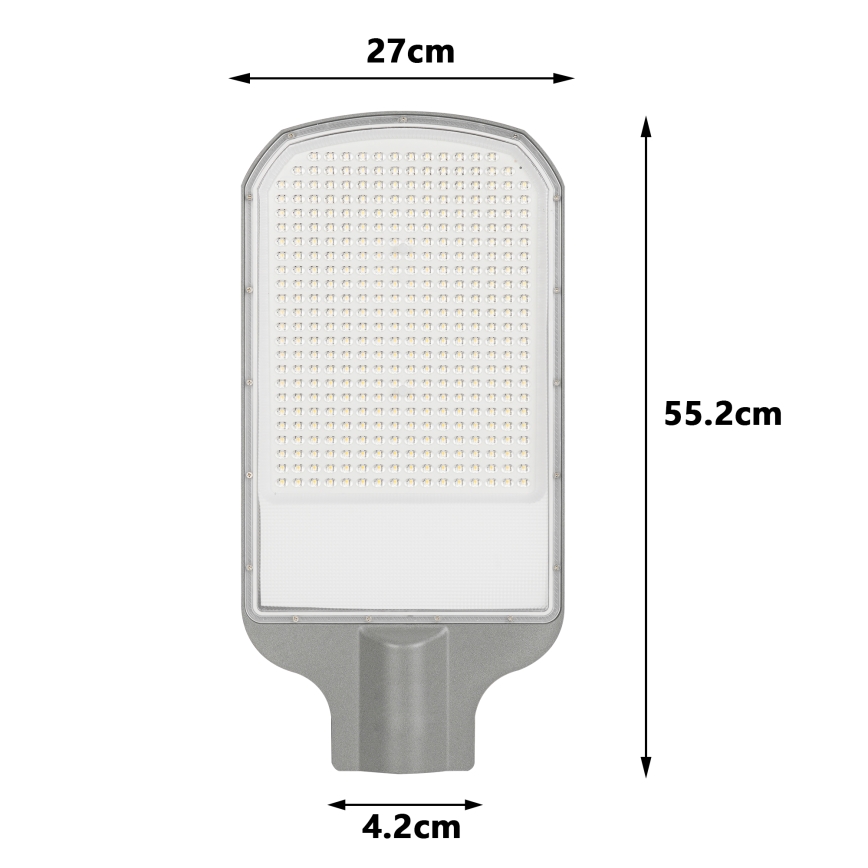 Brilagi - LED-Straßenleuchte URBANLIGHT LED/200W/230V grau IP65