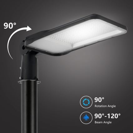 Brilagi - LED-Straßenleuchte URBANLIGHT LED/200W/230V schwarz IP65