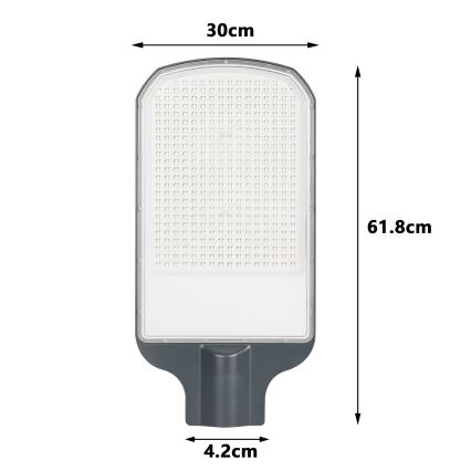 Brilagi - LED-Straßenleuchte URBANLIGHT LED/250W/230V Anthrazit IP65