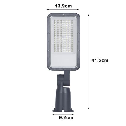 Brilagi - LED Straßenleuchte URBANLIGHT LED/50W/230V anthrazit IP65