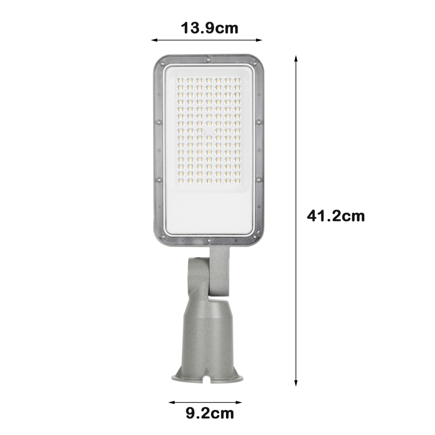 Brilagi - LED-Straßenleuchte URBANLIGHT LED/50W/230V grau IP65
