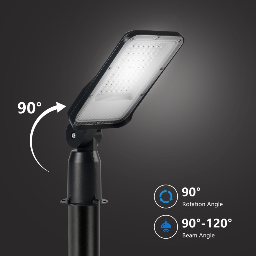 Brilagi - LED-Straßenleuchte URBANLIGHT LED/50W/230V schwarz IP65