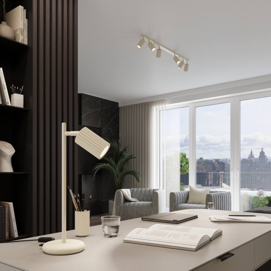 Brilagi - LED-Tischlampe CRESTO 1xGU10/10W/230V cremefarben