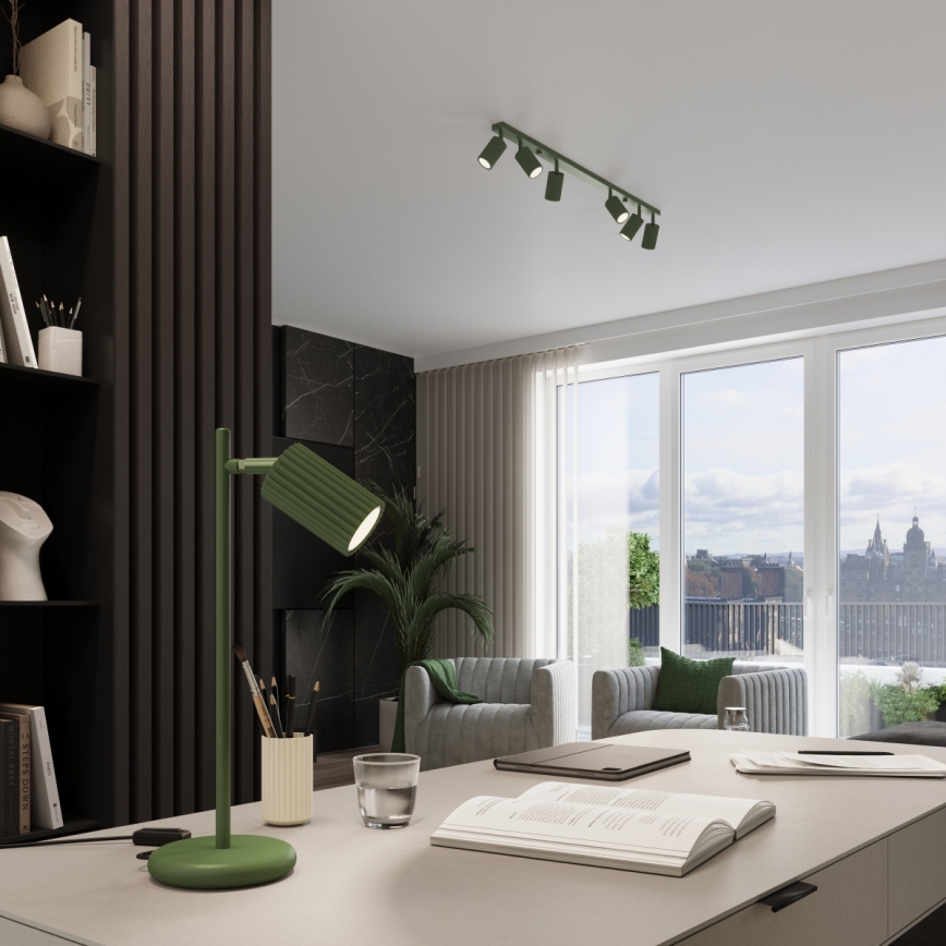 Brilagi - LED-Tischlampe CRESTO 1xGU10/10W/230V grün