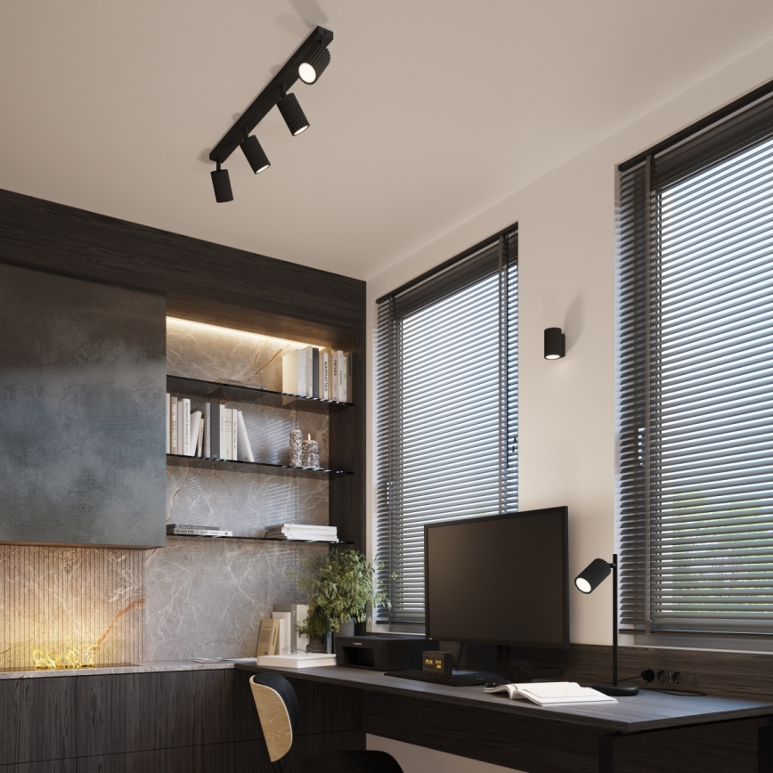 Brilagi - LED-Tischlampe CRESTO 1xGU10/10W/230V schwarz