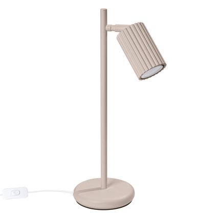Brilagi - LED Tischlampe CRESTO 1xGU10/10W/230V taupe