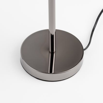 Brilagi - LED-Tischlampe MILLA 4xG9/3W/230V schwarz-chrom/rauchfarben