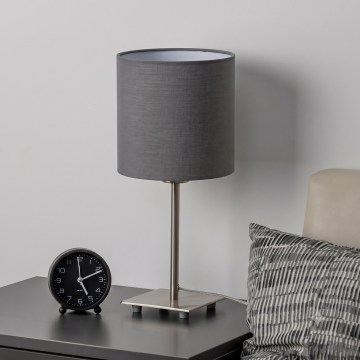 Brilagi - LED-Tischlampe NUBILA 1xE27/60W/230V Anthrazit