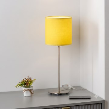 Brilagi - LED Tischlampe NUBILA 1xE27/60W/230V gelb
