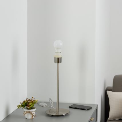 Brilagi - LED-Tischlampe NUBILA 1xE27/60W/230V grau