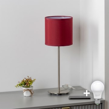Brilagi - LED-Tischlampe NUBILA 1xE27/60W/230V pompejanisch-rot
