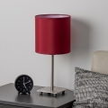 Brilagi - LED-Tischlampe NUBILA 1xE27/60W/230V Pompejanisches Rot