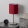 Brilagi - LED-Tischlampe NUBILA 1xE27/60W/230V Pompejanisches Rot