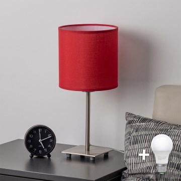Brilagi - LED Tischlampe NUBILA 1xE27/60W/230V rot