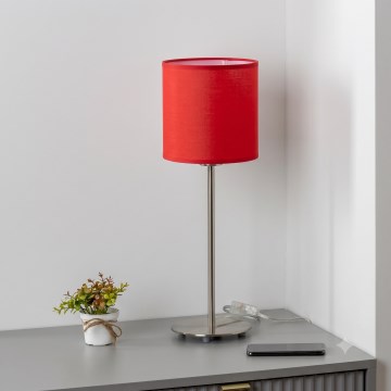 Brilagi - LED Tischlampe NUBILA 1xE27/60W/230V rot