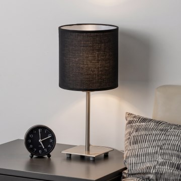 Brilagi - LED-Tischlampe NUBILA 1xE27/60W/230V schwarz