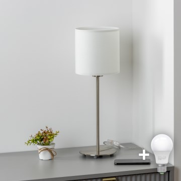 Brilagi - LED-Tischlampe NUBILA 1xE27/60W/230V weiß