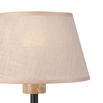 Brilagi - LED Tischleuchte ANTHONY 1xE14/40W/230V Eiche/beige
