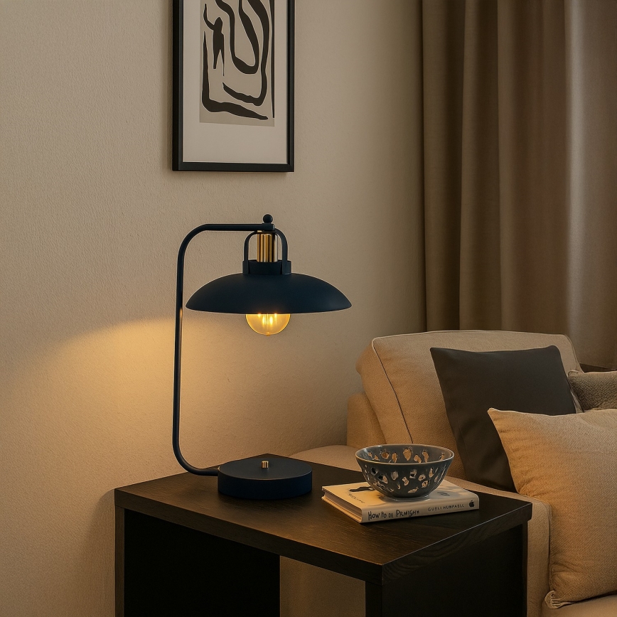 Brilagi - LED Tischleuchte FLAMENGO 1xE27/60W/230V blau