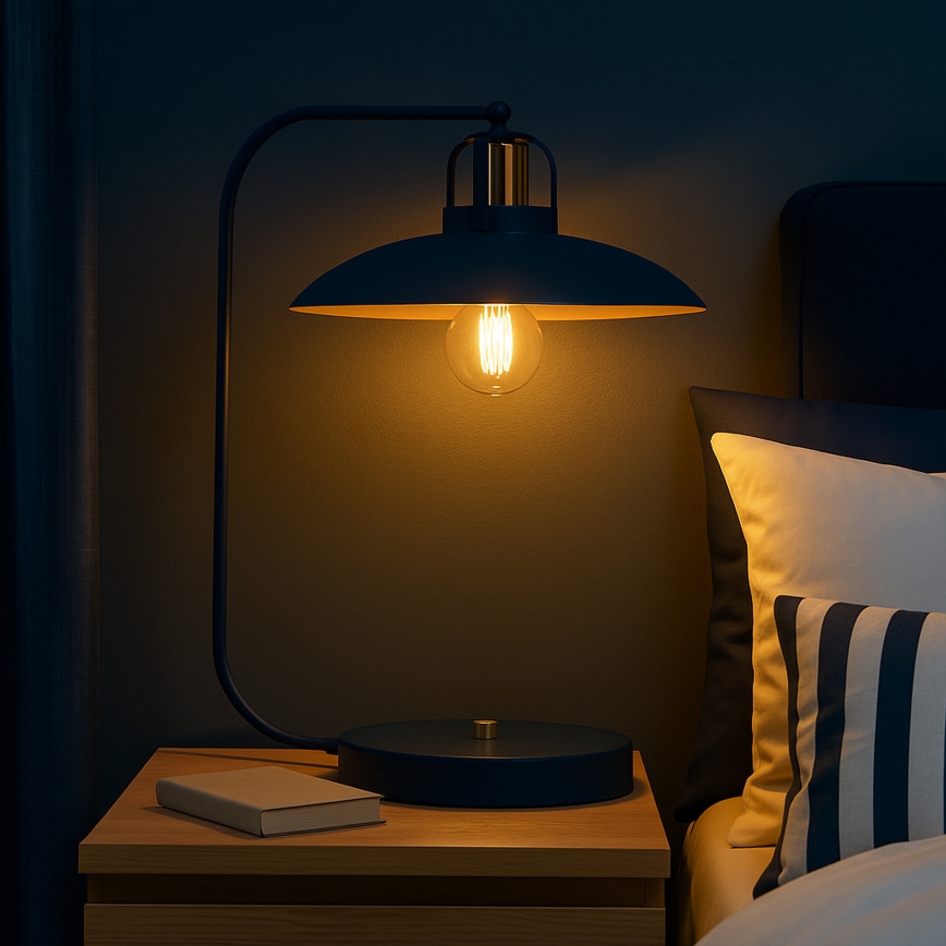 Brilagi - LED Tischleuchte FLAMENGO 1xE27/60W/230V blau