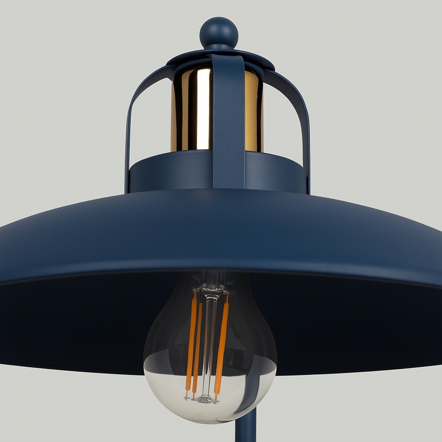 Brilagi - LED Tischleuchte FLAMENGO 1xE27/60W/230V blau