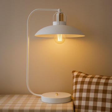 Brilagi - LED Tischleuchte FLAMENGO 1xE27/60W/230V weiß