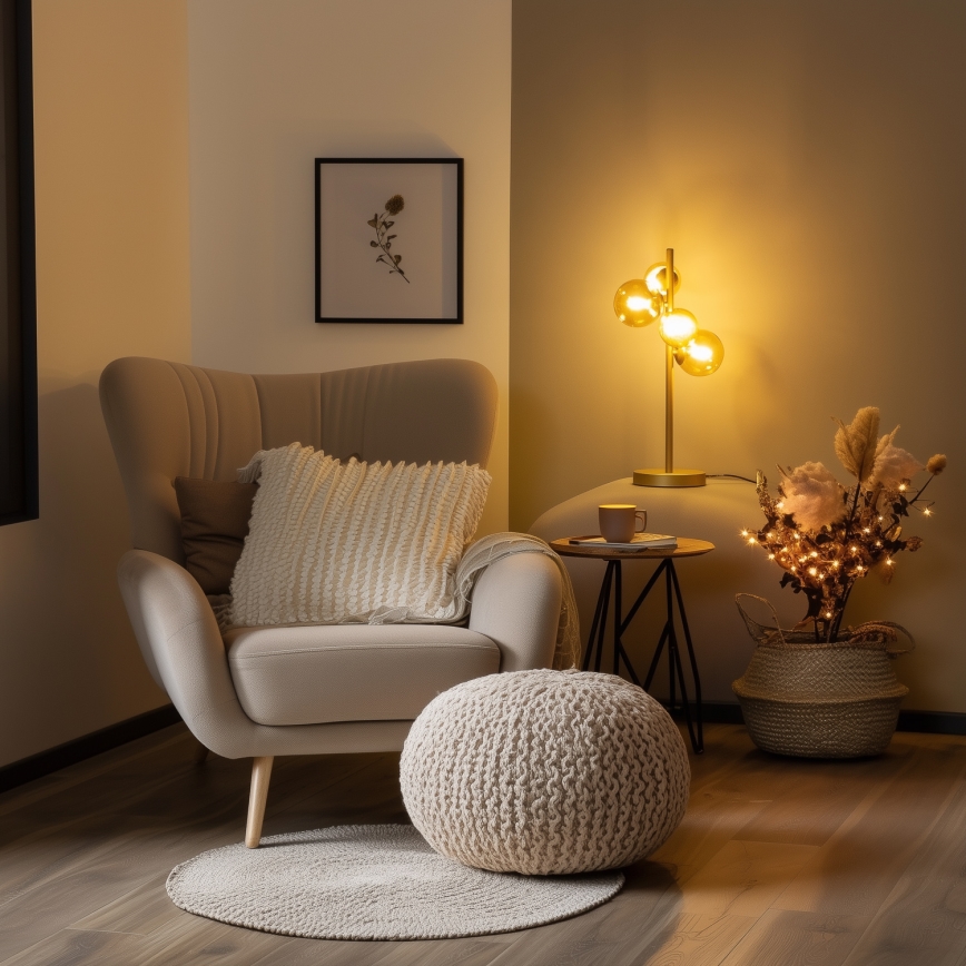 Brilagi - LED-Tischleuchte MILLA 4xG9/3W/230V golden