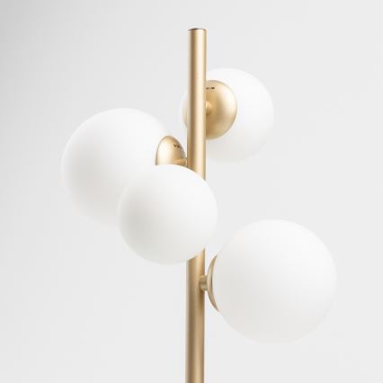 Brilagi - LED-Tischleuchte MILLA 4xG9/3W/230V golden/weiß