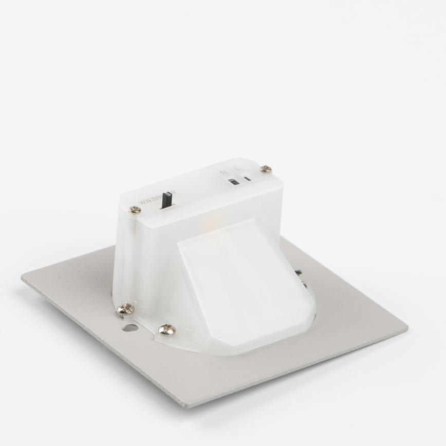 Brilagi - LED-Treppenleuchte mit Bewegungs- und Dämmerungssensor JACK LED/1,5W/230V 3000/4000/6500K schwarz