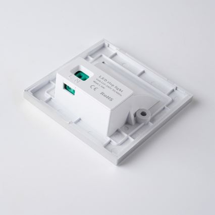 Brilagi - LED-Treppenleuchte STEP LIGHT LED/1,5W/230V IP44 silber