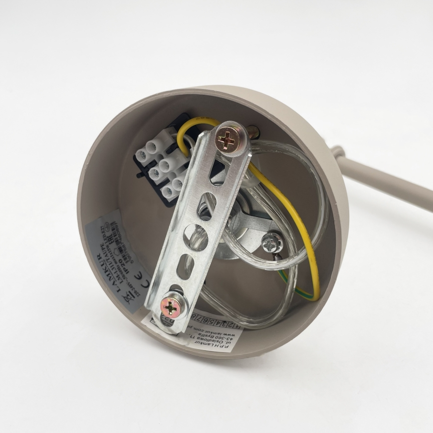 BRILAGI - LED verstellbare Stangen-Pendelleuchte IRONBEAM 1xE27/60W/230V beige