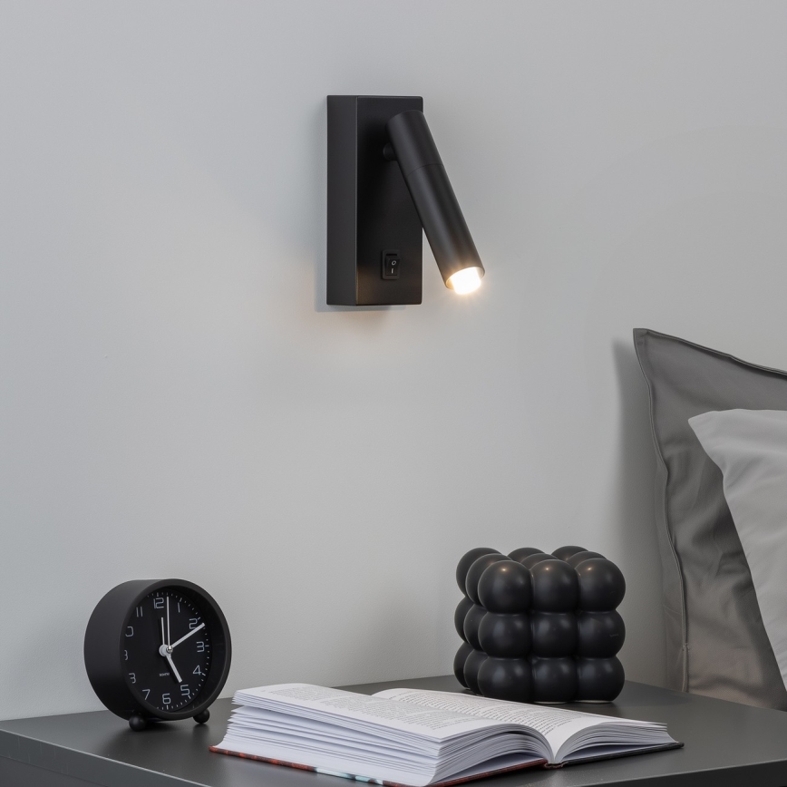 Brilagi - LED-Wand-Spotleuchte MAYA 1xG9/7W/230V schwarz