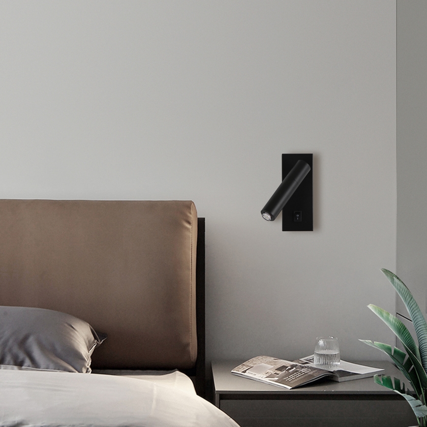 Brilagi - LED-Wand-Spotleuchte MAYA 1xG9/7W/230V schwarz