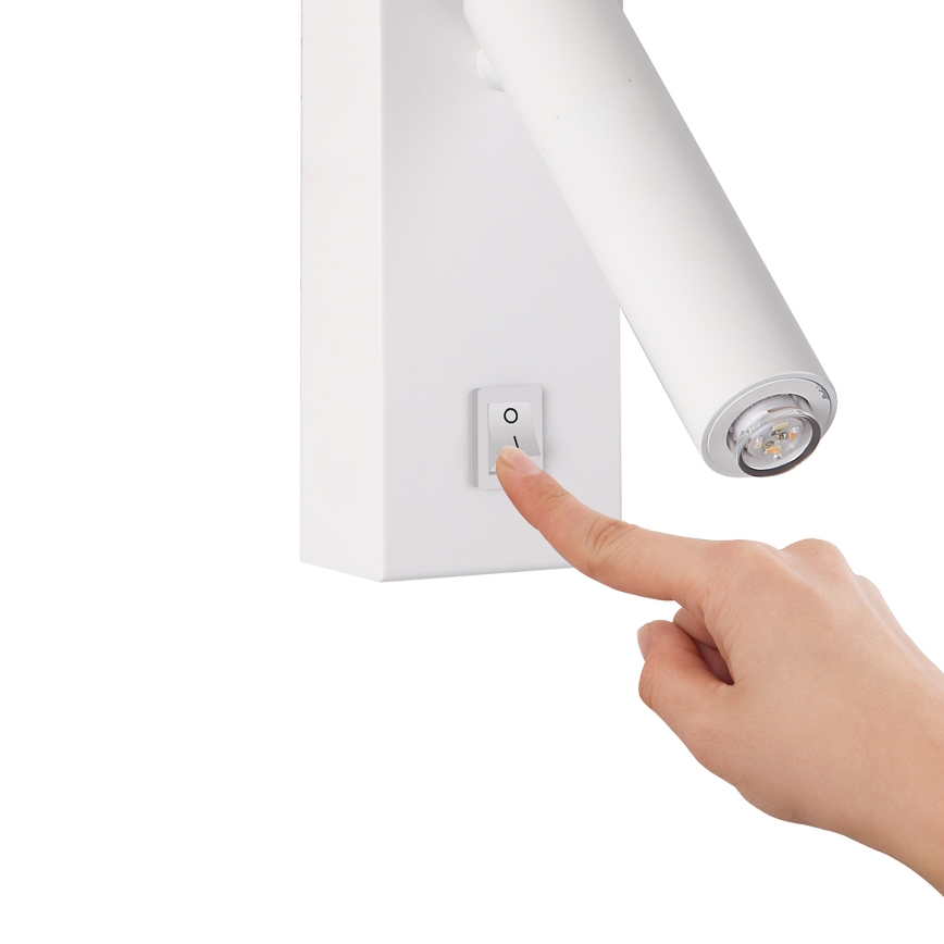 Brilagi - LED-Wand-Spotleuchte MAYA 1xG9/7W/230V weiß