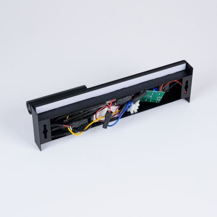 Brilagi - LED-Wandspot mit USB-Anschluss NOCTIS LED/3W/230V + LED/9W schwarz