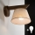 Brilagi - LED Wandleuchte ANTHONY 1xE14/40W/230V Eiche Nussbaum/Beige