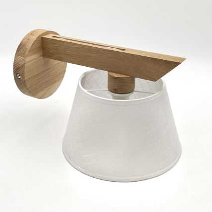 Brilagi - LED  Wandleuchte ANTHONY 1xE14/40W/230V Eiche/weiß