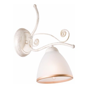 Brilagi - LED-Wandleuchte ANTICO 1xE27/60W/230V 3000K weiße Patina