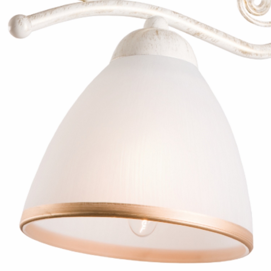 Brilagi - LED-Wandleuchte ANTICO 1xE27/60W/230V 3000K weiße Patina