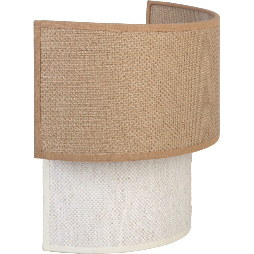 Brilagi - LED-Wandleuchte BOHO ECO 1xE27/10W/230V Beige/Creme