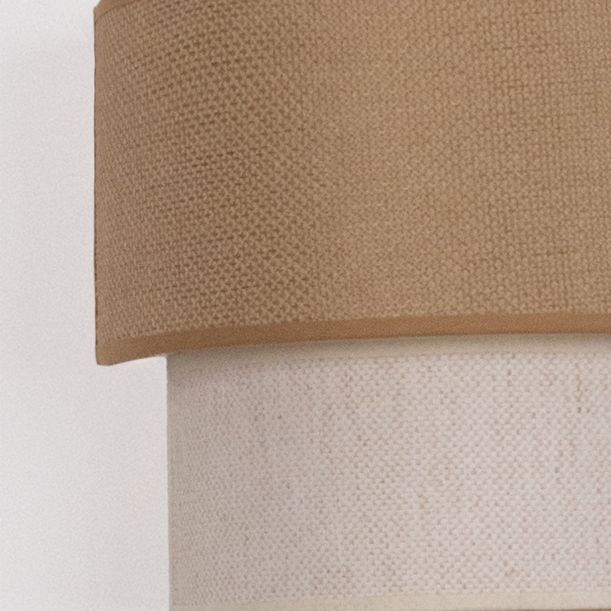 Brilagi - LED-Wandleuchte BOHO ECO 1xE27/10W/230V Beige/Creme