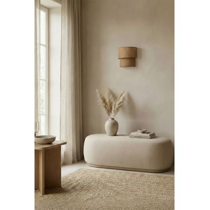 Brilagi - LED-Wandleuchte BOHO ECO 1xE27/10W/230V beige