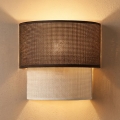 Brilagi - LED-Wandleuchte BOHO ECO 1xE27/10W/230V braun/creme