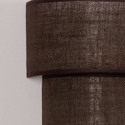 Brilagi - LED Wandleuchte BOHO ECO 1xE27/10W/230V braun